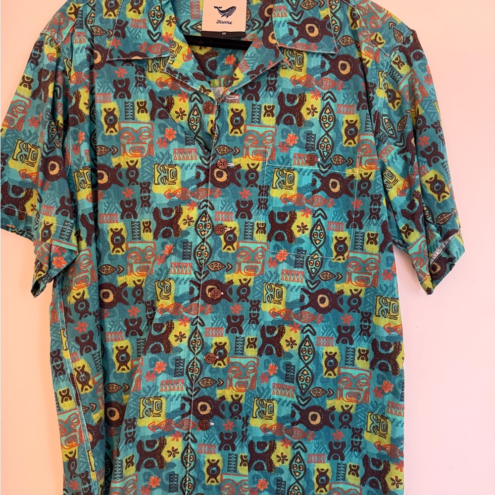 Woody Miller Yiume Aloha shirt